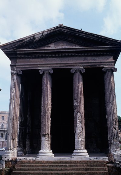 Der Tempel des Portunus von Roman